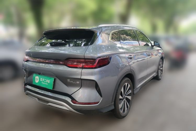 Used BYD Song PLUS New Energy 2024 HONOR Edition DM-i 110km Flagship PLUS Rear Right 45 Deg