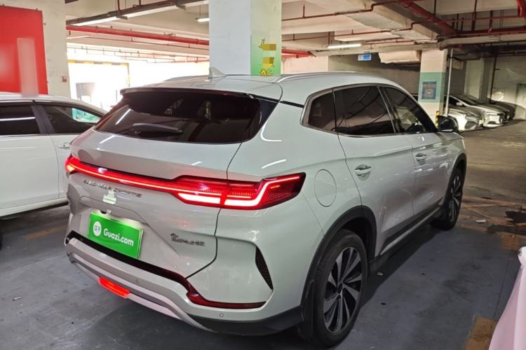 Used BYD Song PLUS New Energy 2024 Honor Edition EV 520km Luxury Model Rear Right 45 Deg