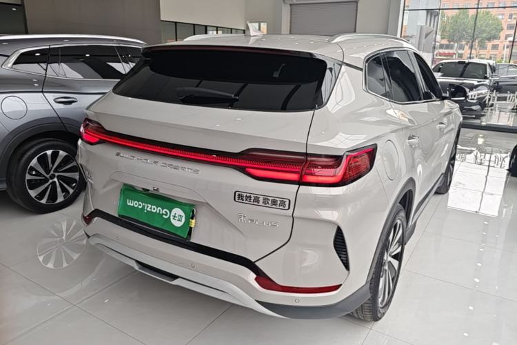 Used BYD Song PLUS New Energy 2024 HONOR Edition DM-i 110km Flagship PLUS Rear Right 45 Deg