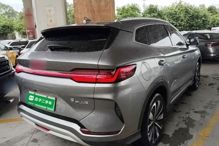 Used BYD Song PLUS New Energy 2024 Honor Edition EV 520km Flagship Model Rear Right 45 Deg