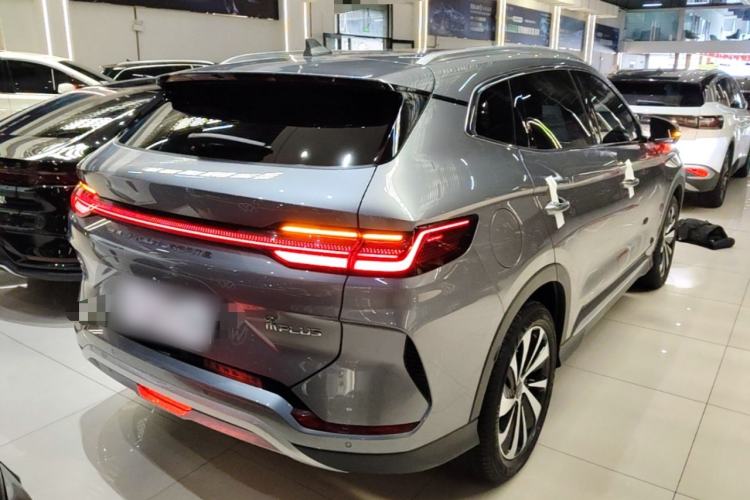 Used BYD Song PLUS New Energy 2024 HONOR Edition DM-i 110km Flagship PLUS Rear Right 45 Deg