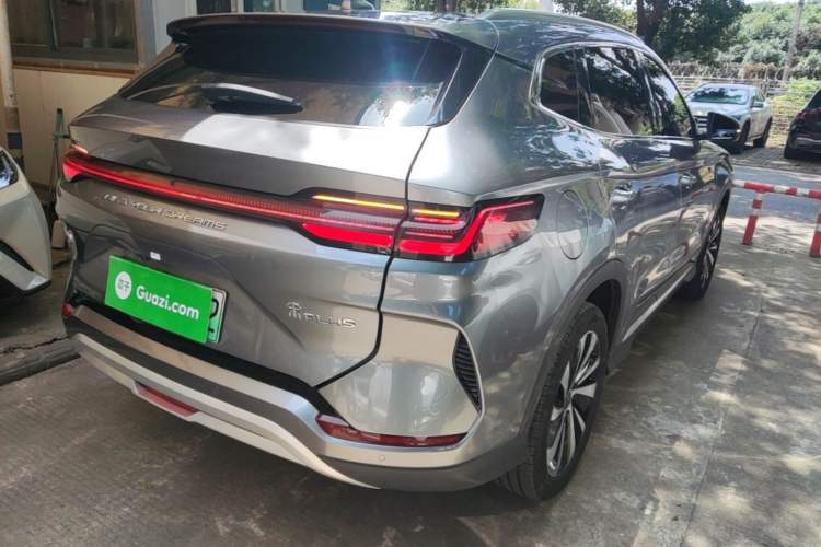 Used BYD Song PLUS New Energy 2024 Honor Edition EV 520km Luxury Model Rear Right 45 Deg