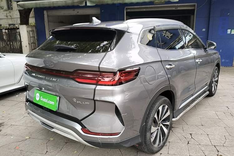 Used BYD Song PLUS New Energy 2024 Honor Edition EV 520km Luxury Model Rear Right 45 Deg