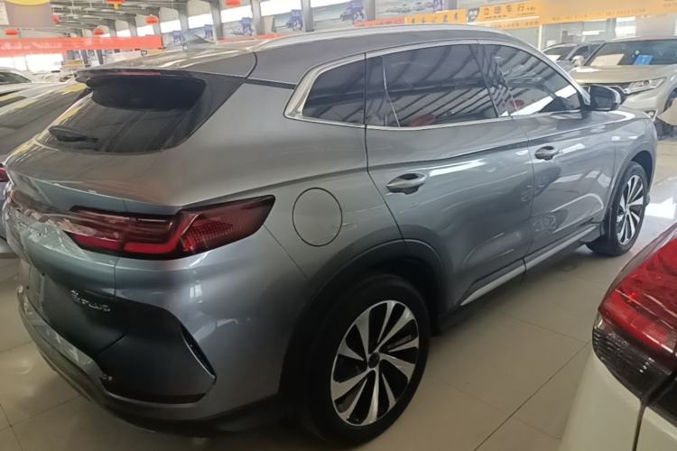 Used BYD Song PLUS New Energy 2024 HONOR Edition DM-i 71km Luxury Model Rear Right 45 Deg