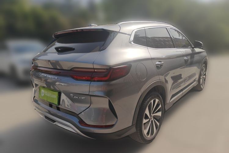 Used BYD Song PLUS New Energy 2024 HONOR Edition DM-i 110km Flagship PLUS Rear Right 45 Deg