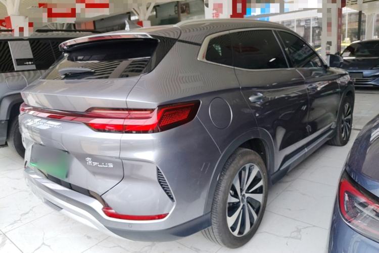 Used BYD Song PLUS New Energy 2024 HONOR Edition DM-i 110km Flagship PLUS Rear Right 45 Deg