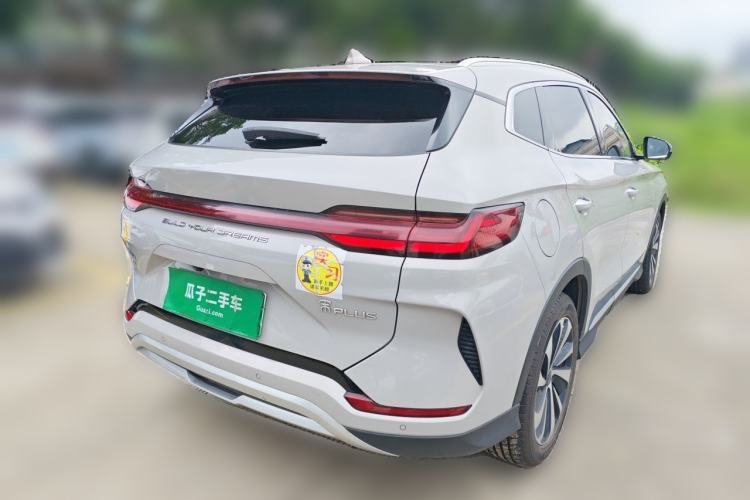 Used BYD Song PLUS New Energy 2024 HONOR Edition DM-i 110km Flagship Model Rear Right 45 Deg
