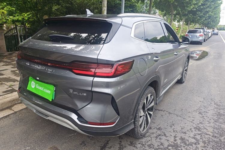 Used BYD Song PLUS New Energy 2024 HONOR Edition DM-i 150km Flagship PLUS Rear Right 45 Deg