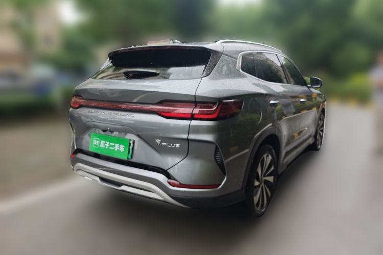 Used BYD Song PLUS New Energy 2024 HONOR Edition DM-i 110km Flagship PLUS Rear Right 45 Deg