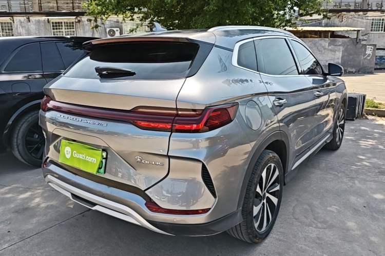 Used BYD Song PLUS New Energy 2024 HONOR Edition DM-i 110km Flagship Model Rear Right 45 Deg
