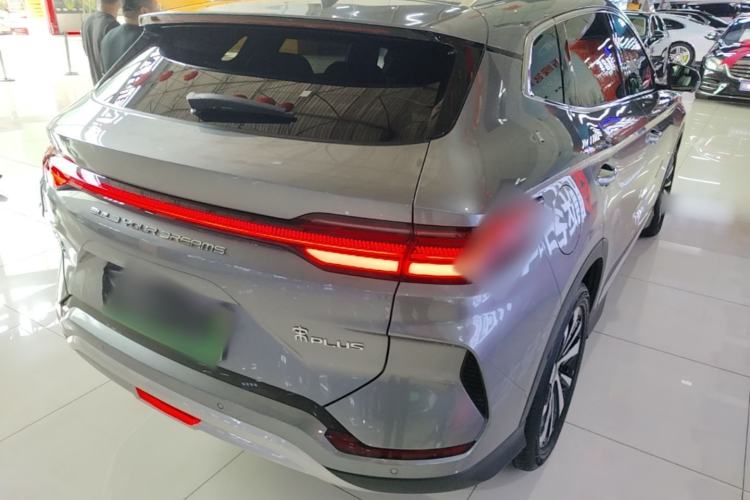 Used BYD Song PLUS New Energy 2024 HONOR Edition DM-i 110km Flagship PLUS Rear Right 45 Deg