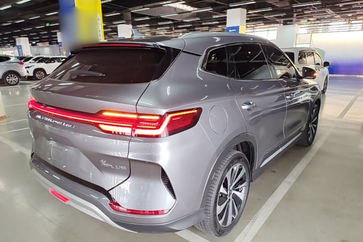 Used BYD Song PLUS New Energy 2024 HONOR Edition DM-i 110km Flagship PLUS Rear Right 45 Deg