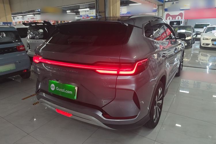 Used BYD Song PLUS New Energy 2024 HONOR Edition DM-i 150km Flagship PLUS Rear Right 45 Deg
