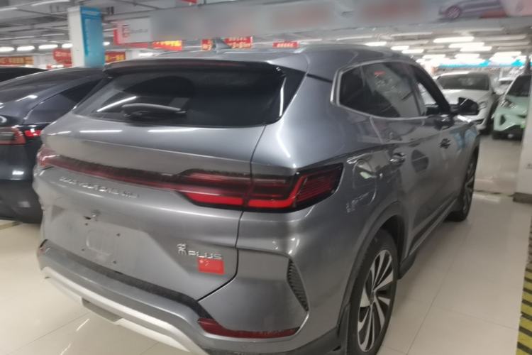 Used BYD Song PLUS New Energy 2024 HONOR Edition DM-i 71km Luxury Model Rear Right 45 Deg