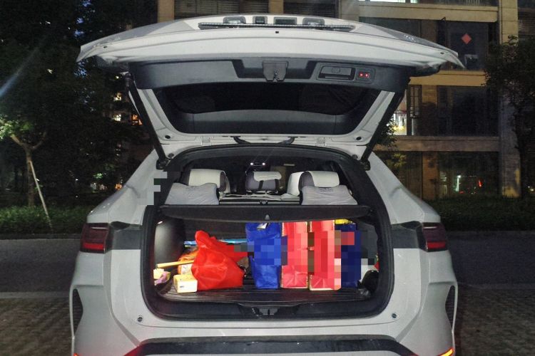 Used BYD Song PLUS New Energy 2024 Honor Edition EV 520km Premium Model Trunk