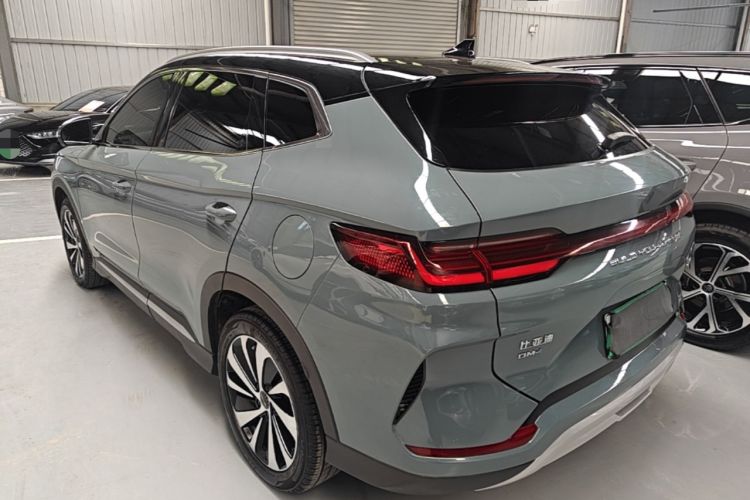 Used BYD Song PLUS New Energy 2024 HONOR Edition DM-i 110km Flagship PLUS Rear Left 45 Deg