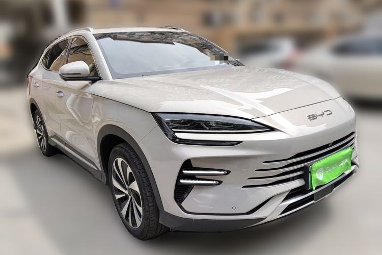 Used BYD Song PLUS New Energy 2024 HONOR Edition DM-i 110km Flagship Model Front Right 45 Deg