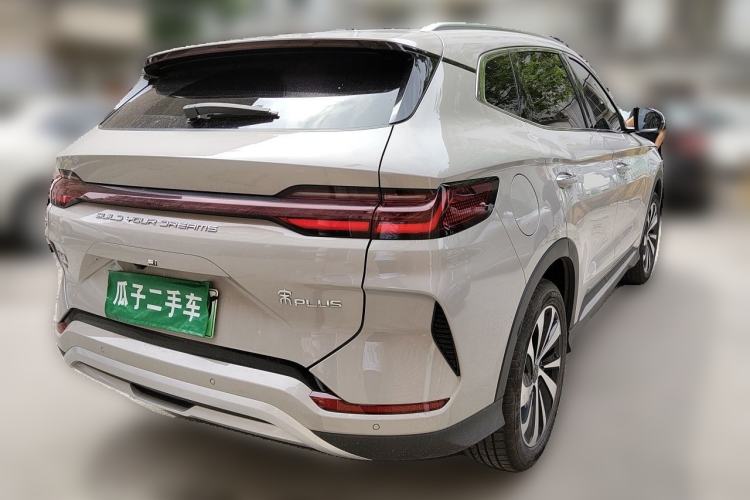 Used BYD Song PLUS New Energy 2024 HONOR Edition DM-i 110km Flagship Model Rear Right 45 Deg