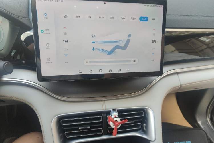 Used BYD Song PLUS New Energy 2024 HONOR Edition DM-i 110km Flagship PLUS Audio And AC Panel