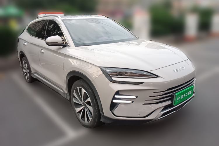 Used BYD Song PLUS New Energy 2024 HONOR Edition DM-i 110km Flagship Model Front Right 45 Deg