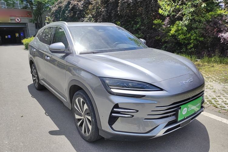 Used BYD Song PLUS New Energy 2024 HONOR Edition DM-i 150km Flagship PLUS Front Right 45 Deg