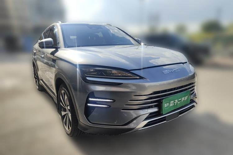 Used BYD Song PLUS New Energy 2024 HONOR Edition DM-i 110km Flagship PLUS Front Right 45 Deg