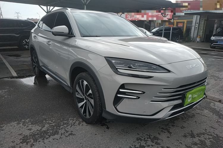 Used BYD Song PLUS New Energy 2024 HONOR Edition DM-i 110km Flagship Model Front Right 45 Deg