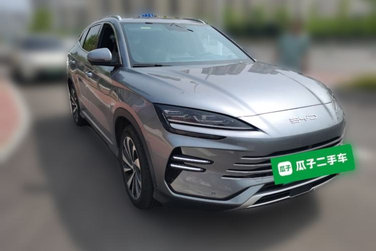 Used BYD Song PLUS New Energy 2024 HONOR Edition DM-i 110km Flagship Model Front Right 45 Deg