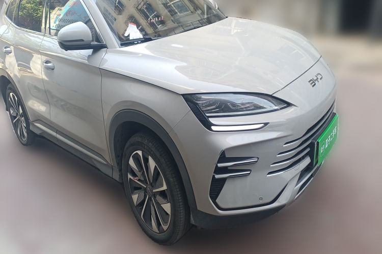 Used BYD Song PLUS New Energy 2024 HONOR Edition DM-i 110km Flagship PLUS Front Right 45 Deg