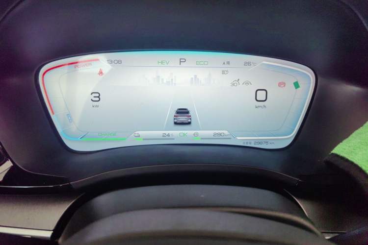 Used BYD Song PLUS New Energy 2024 HONOR Edition DM-i 110km Flagship PLUS Instrument Cluster
