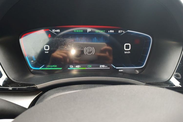 Used BYD Song PLUS New Energy 2024 Honor Edition EV 520km Luxury Model Instrument Cluster