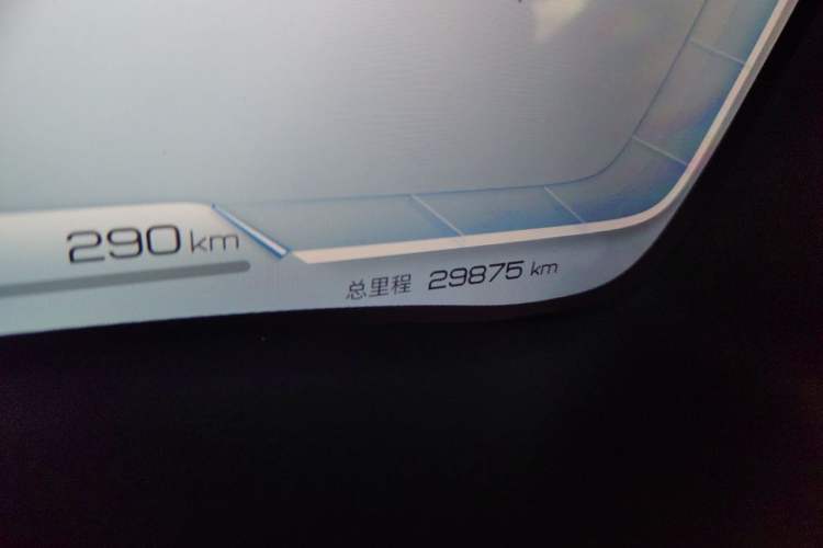 Used BYD Song PLUS New Energy 2024 HONOR Edition DM-i 110km Flagship PLUS Odometer Close Up