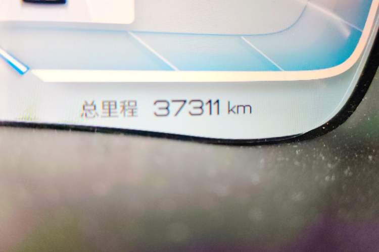 Used BYD Song PLUS New Energy 2024 HONOR Edition DM-i 110km Flagship PLUS Odometer Close Up