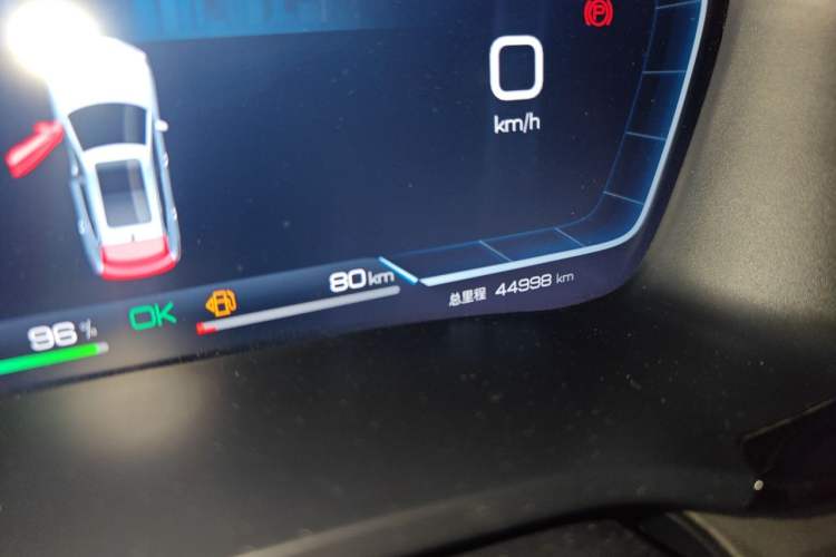 Used BYD Song PLUS New Energy 2024 HONOR Edition DM-i 110km Flagship Model Odometer Close Up