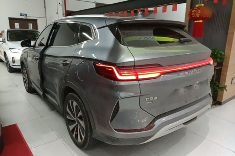 Used BYD Song PLUS New Energy 2024 HONOR Edition DM-i 110km Flagship Model Rear Left 45 Deg