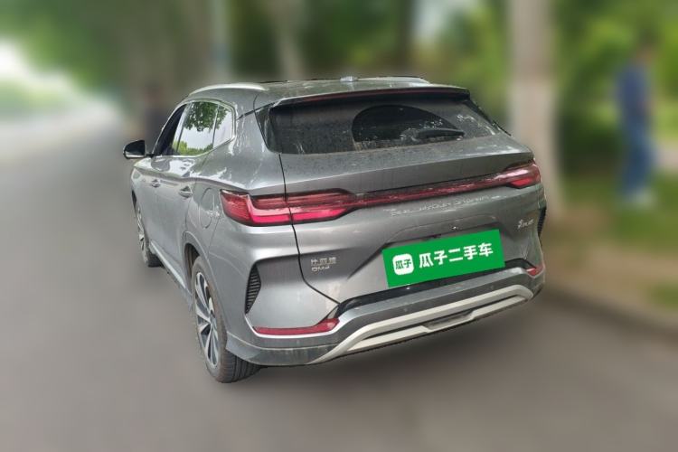 Used BYD Song PLUS New Energy 2024 HONOR Edition DM-i 110km Flagship PLUS Rear Left 45 Deg