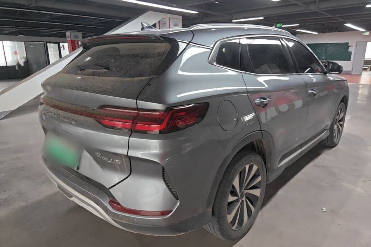 Used BYD Song PLUS New Energy 2024 Honor Edition EV 520km Luxury Model Rear Right 45 Deg