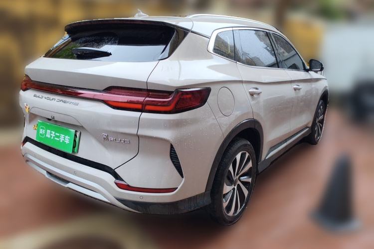 Used BYD Song PLUS New Energy 2024 HONOR Edition DM-i 71km Luxury Model Rear Right 45 Deg