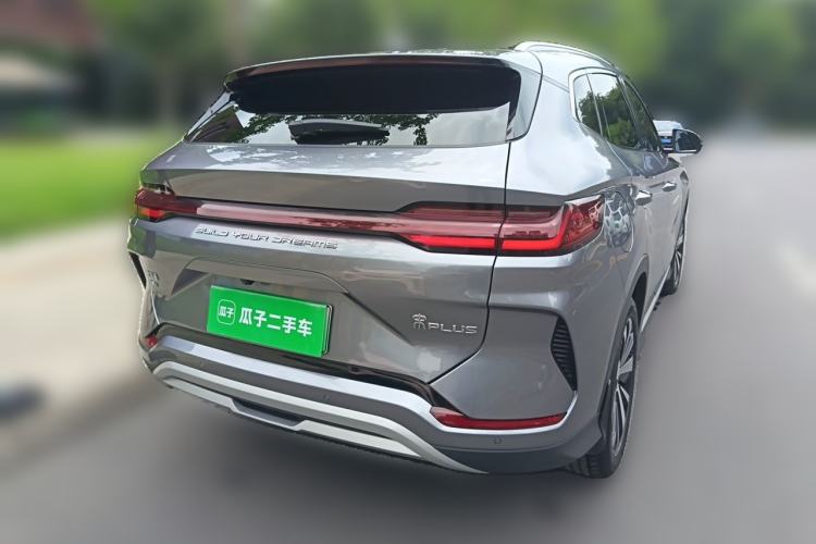 Used BYD Song PLUS New Energy 2024 HONOR Edition DM-i 110km Flagship PLUS Rear Right 45 Deg