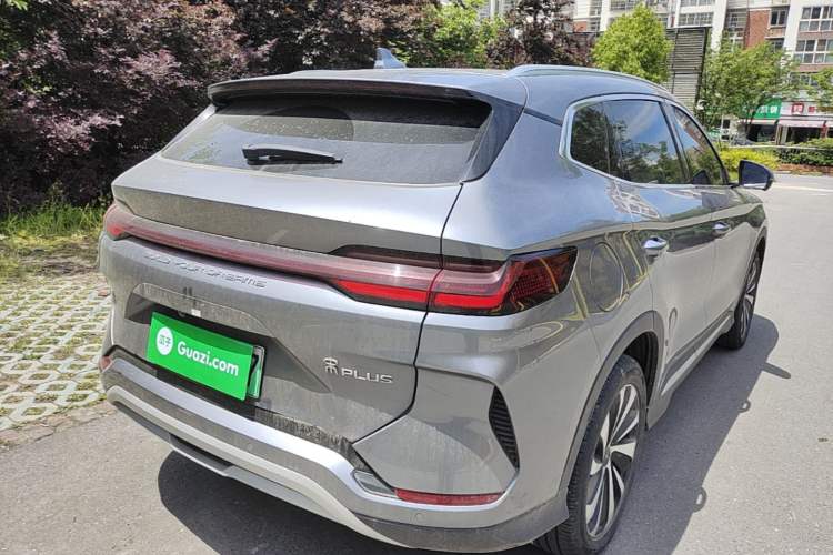 Used BYD Song PLUS New Energy 2024 HONOR Edition DM-i 150km Flagship PLUS Rear Right 45 Deg