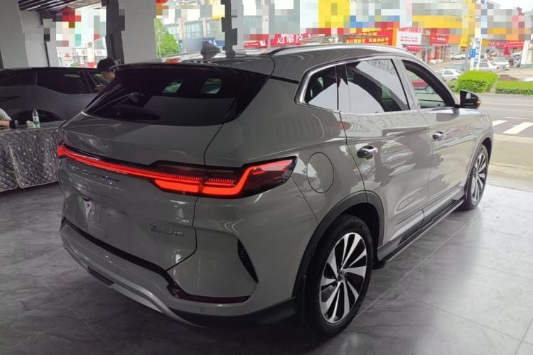 Used BYD Song PLUS New Energy 2024 HONOR Edition DM-i 110km Flagship PLUS Rear Right 45 Deg