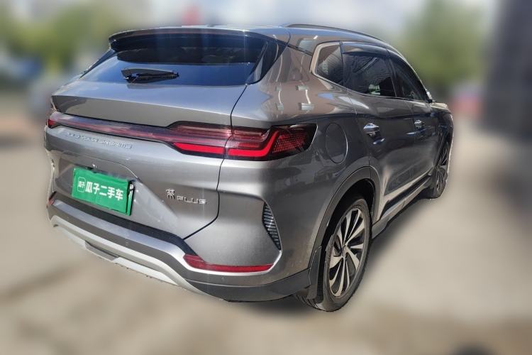 Used BYD Song PLUS New Energy 2024 HONOR Edition DM-i 110km Flagship PLUS Rear Right 45 Deg