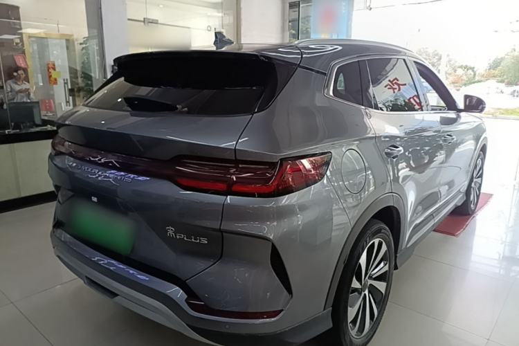 Used BYD Song PLUS New Energy 2024 HONOR Edition DM-i 110km Flagship PLUS Rear Right 45 Deg