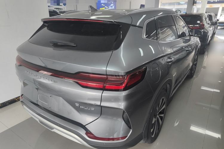 Used BYD Song PLUS New Energy 2024 HONOR Edition DM-i 110km Flagship PLUS Rear Right 45 Deg
