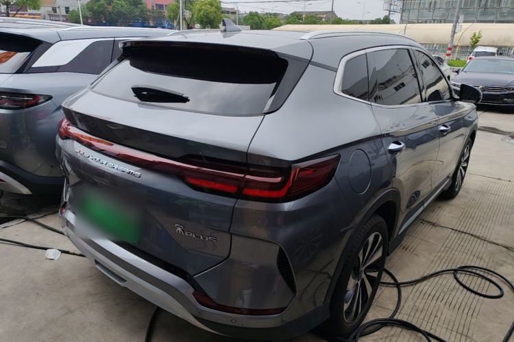 Used BYD Song PLUS New Energy 2024 HONOR Edition DM-i 110km Flagship PLUS Rear Right 45 Deg