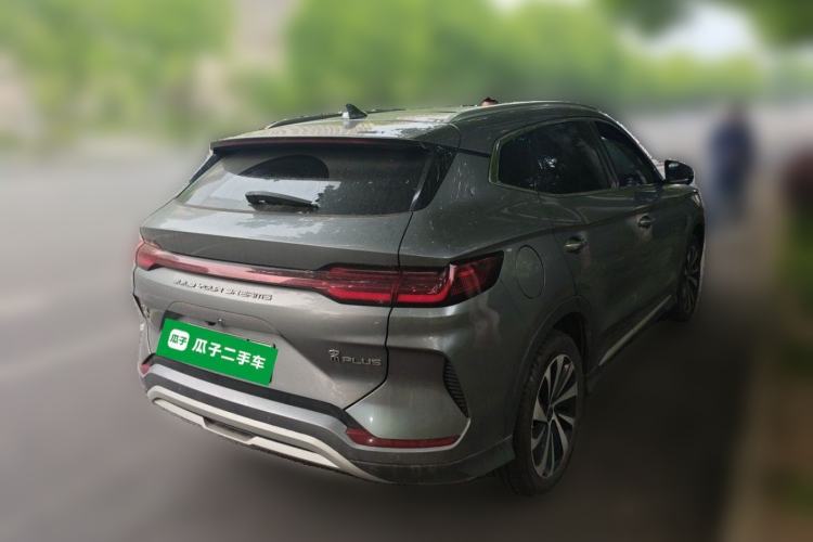 Used BYD Song PLUS New Energy 2024 HONOR Edition DM-i 110km Flagship PLUS Rear Right 45 Deg