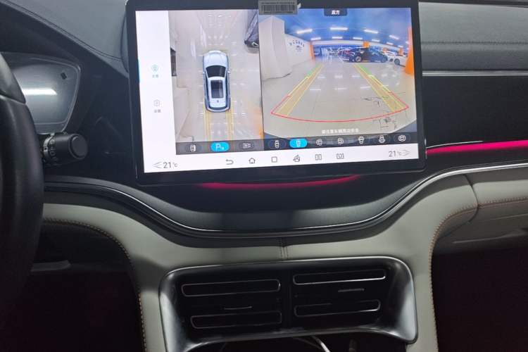 Used BYD Song PLUS New Energy 2024 HONOR Edition DM-i 110km Flagship PLUS Audio And AC Panel
