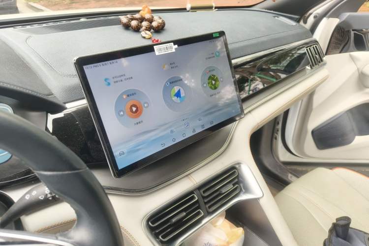 Used BYD Song PLUS New Energy 2024 HONOR Edition DM-i 150km Flagship PLUS Audio And AC Panel