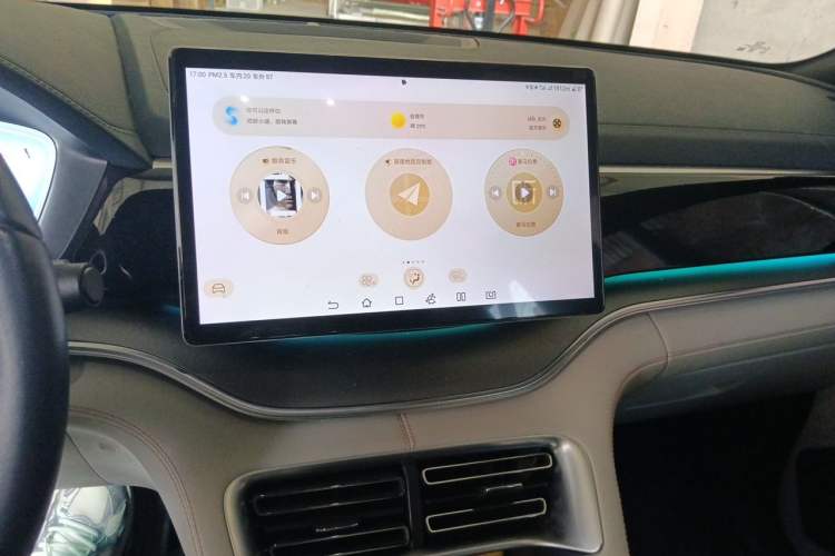 Used BYD Song PLUS New Energy 2024 HONOR Edition DM-i 110km Flagship PLUS Audio And AC Panel
