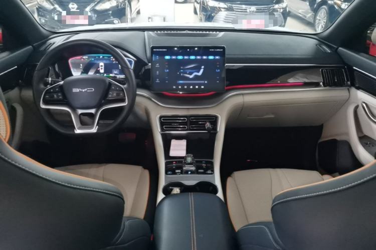 Used BYD Song PLUS New Energy 2024 HONOR Edition DM-i 150km Flagship PLUS Center Console